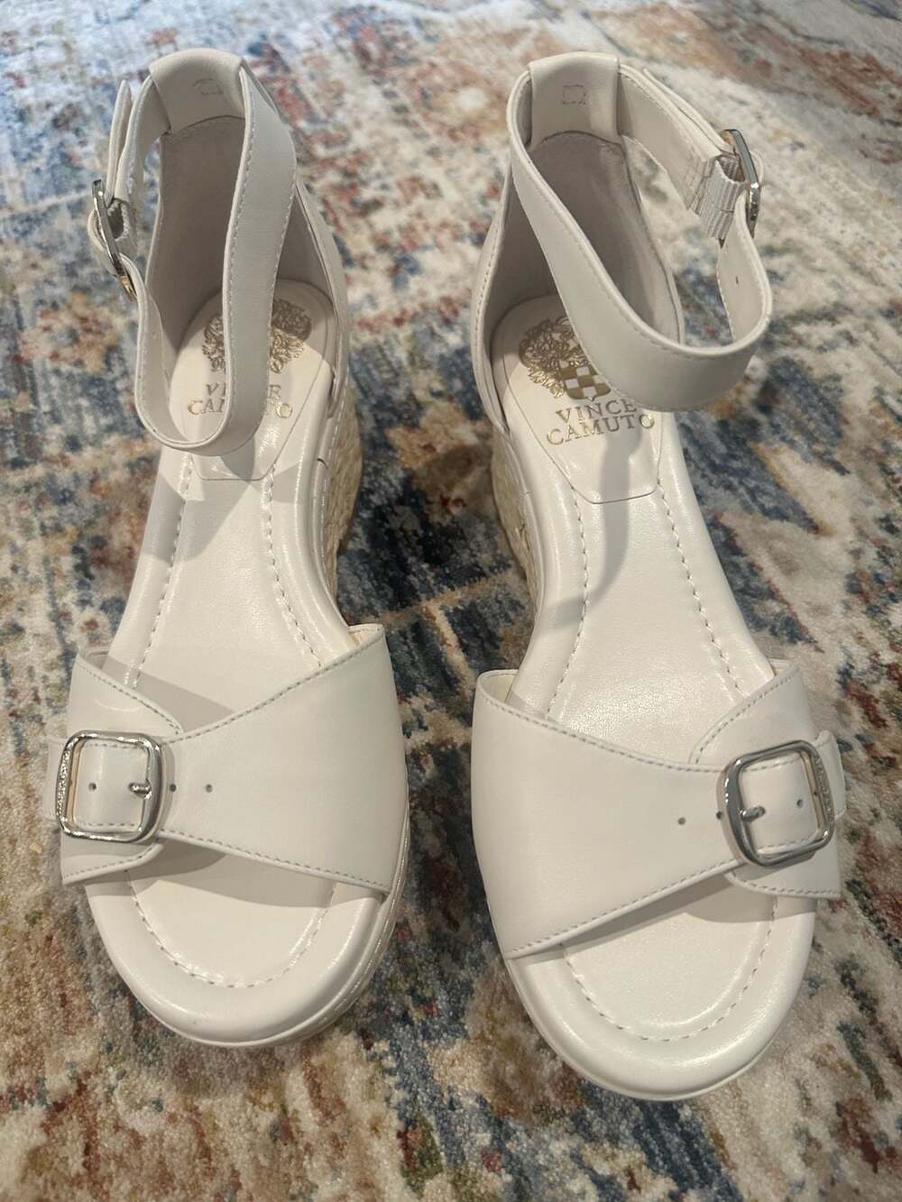 Vince Camuto Meterry Espadrille Sandals Size 6.5W